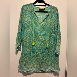 Rock Flower Paper Cotton Tunic